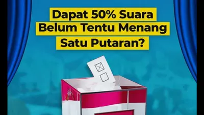 Bukan Sekadar 50 Persen Lebih, Inilah Syarat Konstitusional Pasangan Capres Pantas Disebut Menang Satu Putaran