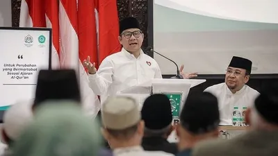 Debat Capres Terakhir, Cak Imin Beri Clue Prabowo dan Ganjar Setuju Adanya Perubahan: Yok Renungkan!