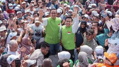 Anies Baswedan dan Muhaimin Iskandar (Cak Imin)