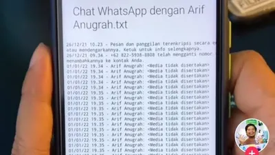 Buat kamu yang penasaran ingin cek isi chat WhatsApp pasanganmu karena khawatir dia selingkuh, kamu bisa simak artikel ini ya.