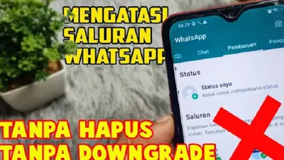 Cara Mudah dan Aman Menghilangkan Menu Saluran di WhatsApp, Tidak Harus Ribet dan Ngejlimet