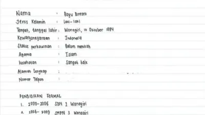 Sebuah CV yang baik dapat membantu Anda mendapatkan perhatian dari calon majikan dan meningkatkan peluang Anda untuk mendapatkan pekerjaan.