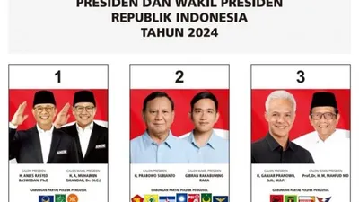 Desain Resmi Surat Suara Pilpres 2024 Telah Dibuat, dan Siap Didistribusikan