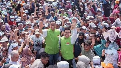Jalan Sehat di Sidoarjo Dihadiri 1,2 Juta Warga, Anies Baswedan Gencarkan Pesan Perubahan