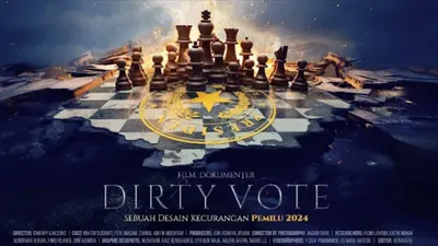 Film dokumenter Dirty Vote menjadi sorotan publik karena mengangkat dugaan isu kecurangan dalam pemilu 2024.
