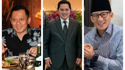 Gagal Melaju di Pilpres 2024, Terungkap Kegiatan AHY, Erick Thohir dan Sandiaga Uno Saat Ini, Apa? 