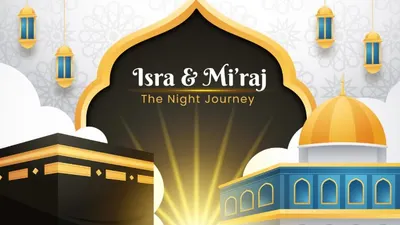 Illustrasi. Isra Mi'raj 