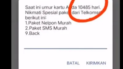 Dengan mengecek umur kartu Telkomsel, pengguna dapat mengikuti tren yang ada di media sosial.