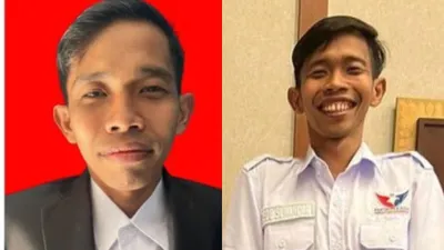 Potret Dede Sunandar caleg DPRD yang jual dua mobil demi kampanye, tapi suaranya segini.