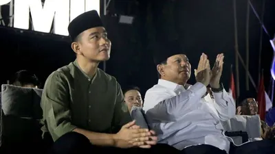 Gibran Rakabuming Raka dan Prabowo Subianto