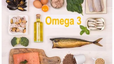 Ilustrasi Jenis Makanan yang Mengandung Omega-3