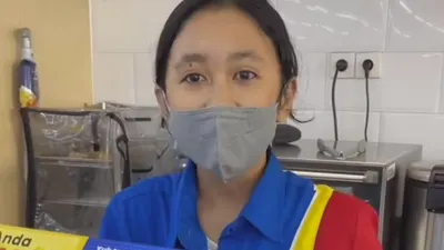 Viral Video Kasir Minimarket di Purwokerto Fasih Bahasa Jepang, Ngaku Belajar dari Nonton Anime