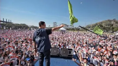 Hadiri Apel Akbar Desa Bersatu di Jawa Barat, Capres Anies Baswedan Ungkap Tujuan Akhir Cita-cita Perubahan