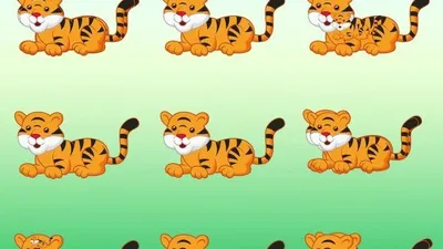 Tes IQ: Berapa Banyak Harimau pada Gambar? Kerjakan dalam Waktu 10 Detik!