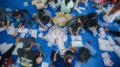 KPU Kota Bandung Ajukan Penggantian 4.345 Surat Suara Rusak
