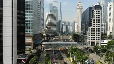 Ilustrasi Kota Metropolitan di Indonesia