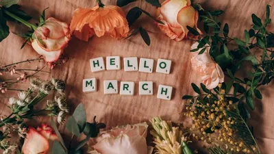 Ilustrasi Bulan Maret