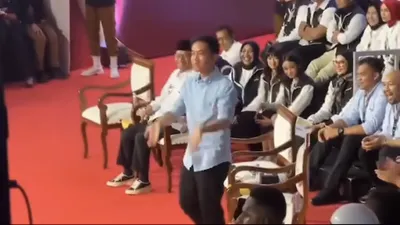 Gibran Rakabuming Melakukan Aksi Bakar Semangat pada Debat Capres, KPU: Ini yang Enggak Boleh dan Kami (Akan) Tegur