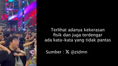 Terungkap! Ini Sosok Orang Korea yang Rusuh di Konser GDA 2024, Ternyata Orang Bayaran