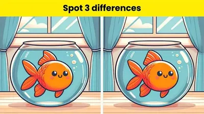 Tes IQ: Temukan 3 Perbedaan dari Gambar Ikan Ini