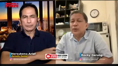 Soal Kenaikan Pangkat Prabowo Subianto, Rocky Gerung: Jokowi Sedang Menanam Saham ke Prabowo