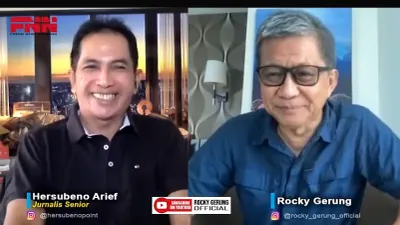 Rocky Gerung Tanggapi Soal Pujian AHY Terkait IKN