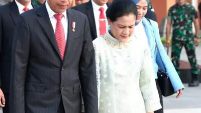 Presidan Jokowi dan Ibu Iriana