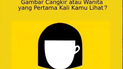 Tes Kepribadian Gambar Cangkir atau Wanita