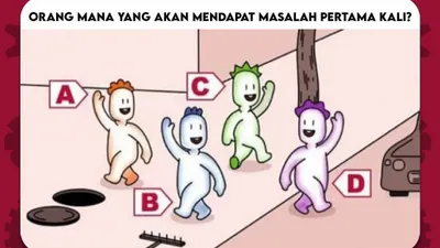 Tes Kepribadian: Tebak Orang Mana yang akan Mendapat Masalah Pertama Kali? Lihat Sifat Unik Kamu di Sini