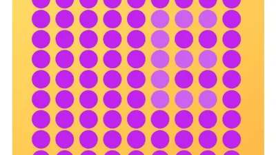 Tes IQ: Huruf Apa yang Anda Lihat di Antara Titik Ungu? 