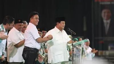 Yusril Ihza Mahendra dan Prabowo Subianto