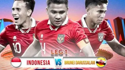 link live streaming pertandingan Timnas Indonesia vs Brunei Darussalam di Leg 1 pada Kualifikasi Piala Dunia 2026