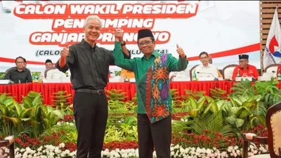 Jadi Pasangan Kedua yang Daftar ke KPU, Ganjar Pranowo: Ini Bukan Tentang Ganjar, Ini Bukan Tentang Mahfud!