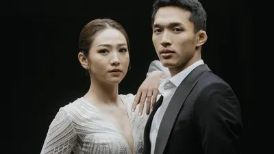 Shania Junianatha dan Jonatan Christie resmi menikah