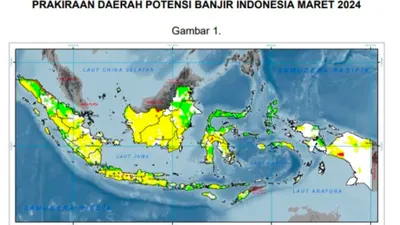 7 Kota di Jawa Barat yang Terancam Potensi Banjir Tingkat Tinggi pada Maret 2024, Bandung Ada? 