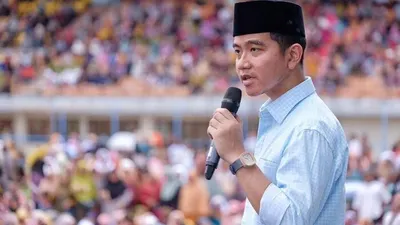 Saat itu Gibran Rakabuming Raka mengajukan pertanyaan kepada para audience terkait greenflation dan SGIE.