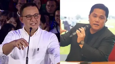 Anies Baswedan dan Erick Thohir