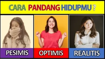 Tes Kepribadian: Cari Tahu Cara Pandangmu dalam Hidup, Pesimis, Realistis atau Optimis?