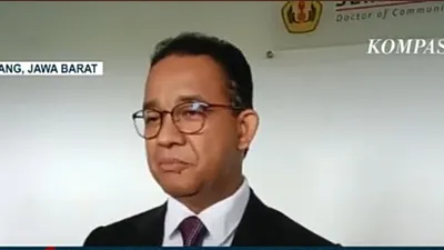 Anies Baswedan Tanggapi Pertemuan Surya Paloh dengan Jokowi