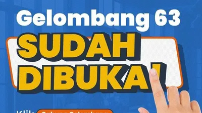 Link Daftar Kartu Prakerja 2024 Gelombang 63 Februari Dibuka, Ini Jadwal dan Syarat Dapat Insentif Rp4,2 Juta