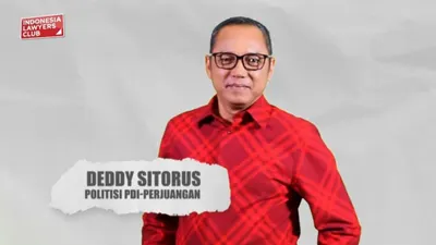 Politisi PDIP Deddy Sitorus
