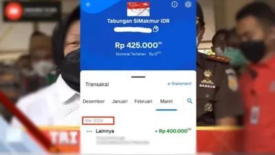 Ilustrasi Saldo Masuk Rp400 Ribu di KKS Bank Mandiri