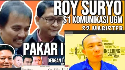 Rismon Sianipar Ragukan Keahlian Roy Suryo sebagai Pakar IT