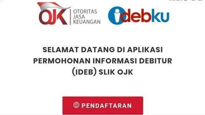 Aplikasi Permohonan Informasi Debitur (IDEB) SLIK OJK