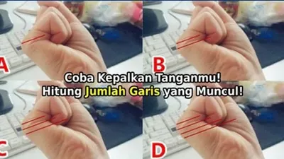 Watak, Kepribadian dan Rezeki Berdasarkan Garis yang Muncul saat Tangan Dikepalkan, Cek Punyamu di Sini!