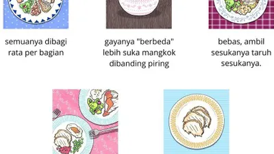 Bongkar Tipe Kepribadian yang Kamu Miliki Berdasarkan Makanan yang Ada di Piringmu, Orang yang Suka Mengambil Makanan Orang Lain Ternyata...