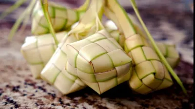 Ilustrasi Ketupat Idul Fitri
