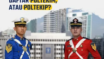 Perbandingan Kuota dan Jumlah Pendaftar  POLTEKIP dan POLTEKIM