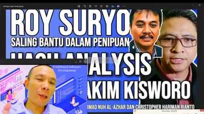Rismon Sianipar Ungkap Peran Roy Suryo dalam Rekayasa CCTV Jessica Wongso, Benarkah Publik Telah Ditipu?