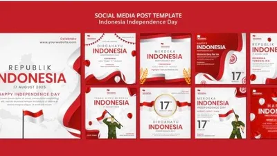 10 Link Gambar Poster 17 Agustus 2023 Menarik